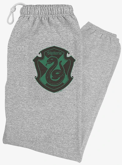 Harry Potter Slytherin Plaid Sigil Sweatpants