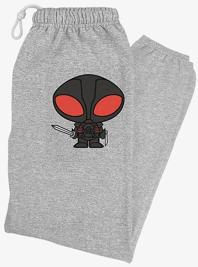 DC Comics Aquaman Movie Black Manta Chibi Character Sweatpants