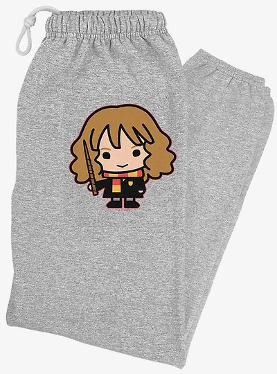 Harry Potter Cute Chibi Hermione Character Sweatpants