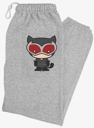 DC Comics Catwoman Cute Chibi Character Sweatpants