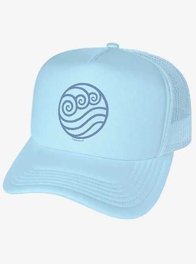 Avatar: The Last Airbender Water Bending Symbol Foam Trucker Hat