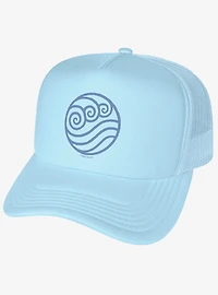 Avatar: The Last Airbender Water Bending Symbol Foam Trucker Hat