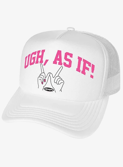 Clueless Totally Clueless As If Foam Trucker Hat