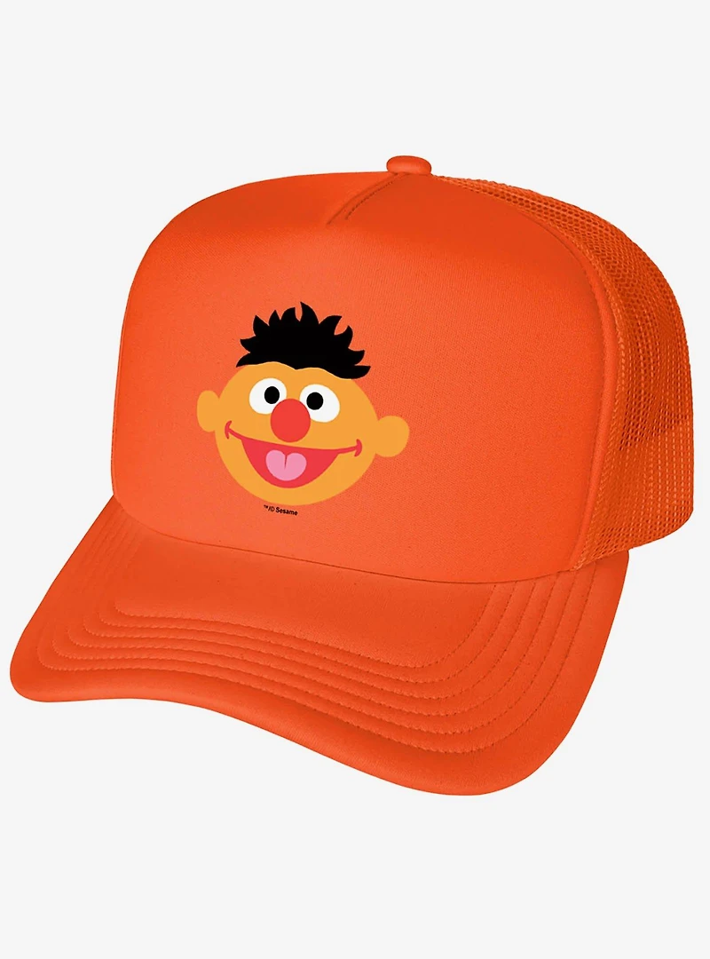 Sesame Street Ernie Head Foam Trucker Hat