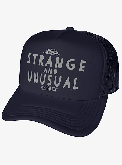 Beetlejuice Strange And Unusual Foam Trucker Hat