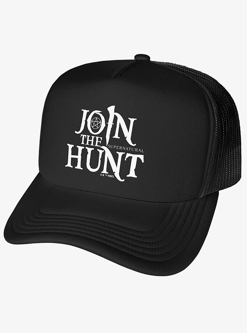 Supernatural Join The Hunt Foam Trucker Hat