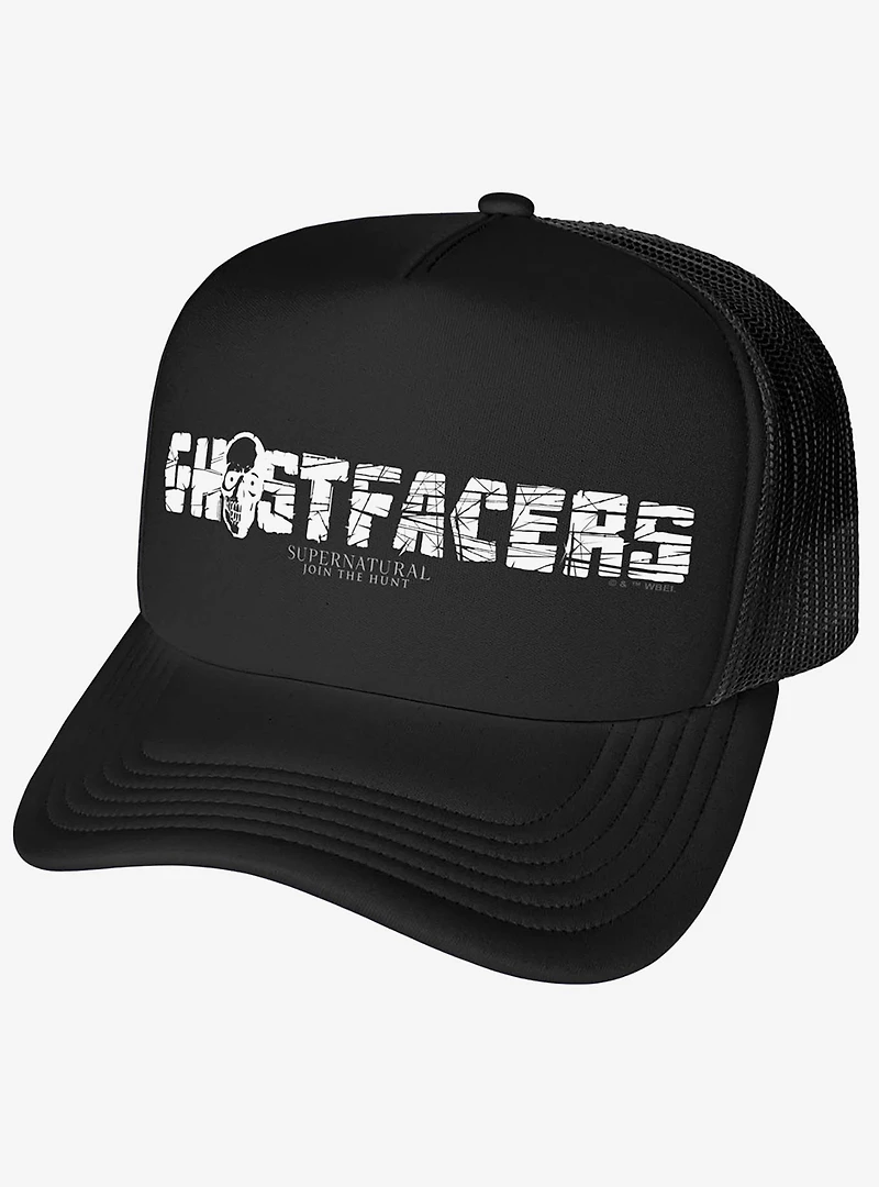 Supernatural Ghostfacers Foam Trucker Hat