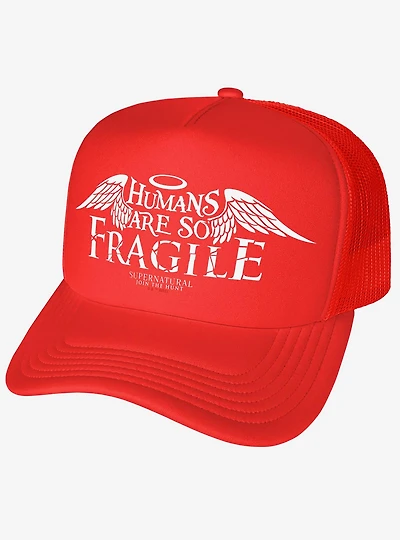 Supernatural Humans Are So Fragile Foam Trucker Hat