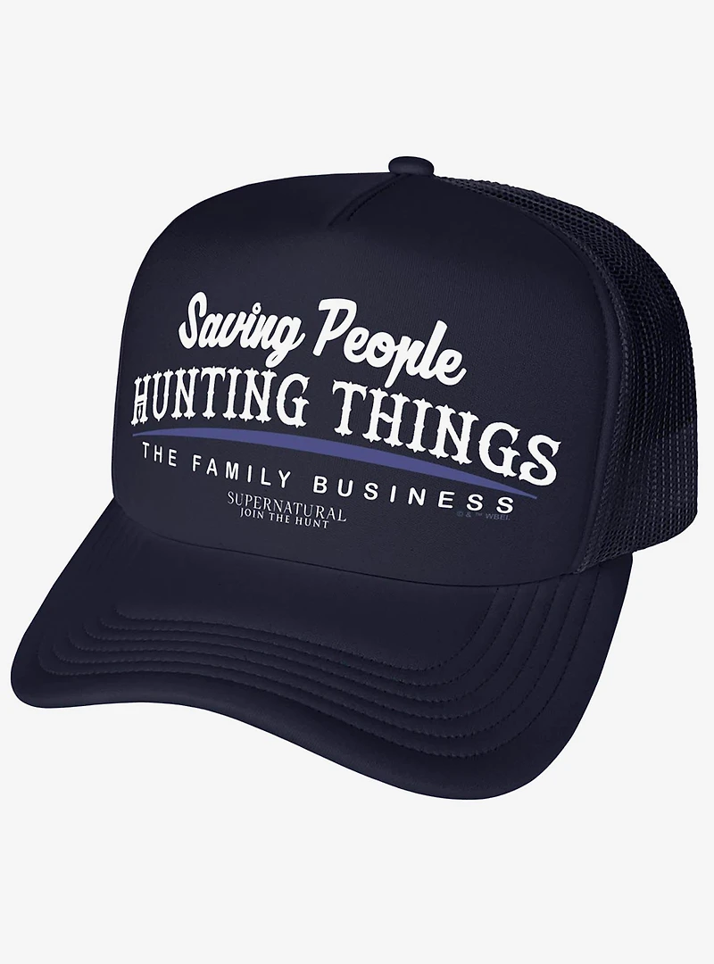 Supernatural Saving People Hunting Things Foam Trucker Hat