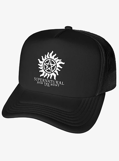 Supernatural Anti Possession Symbol Foam Trucker Hat