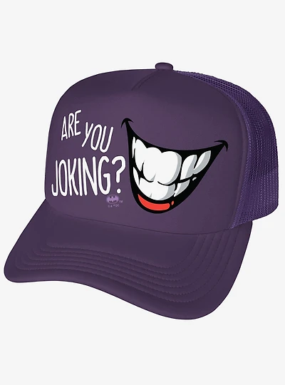 Batman Joker Are You Joking? Foam Trucker Hat