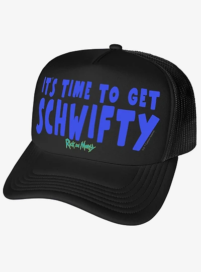 Rick And Morty Time To Get Schwifty Foam Trucker Hat