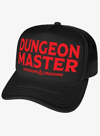 Dungeons And Dragons Dungeon Master Big Foam Trucker Hat