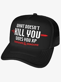 Dungeons And Dragons What Doesn't Kill You Gives You XP Foam Trucker Hat