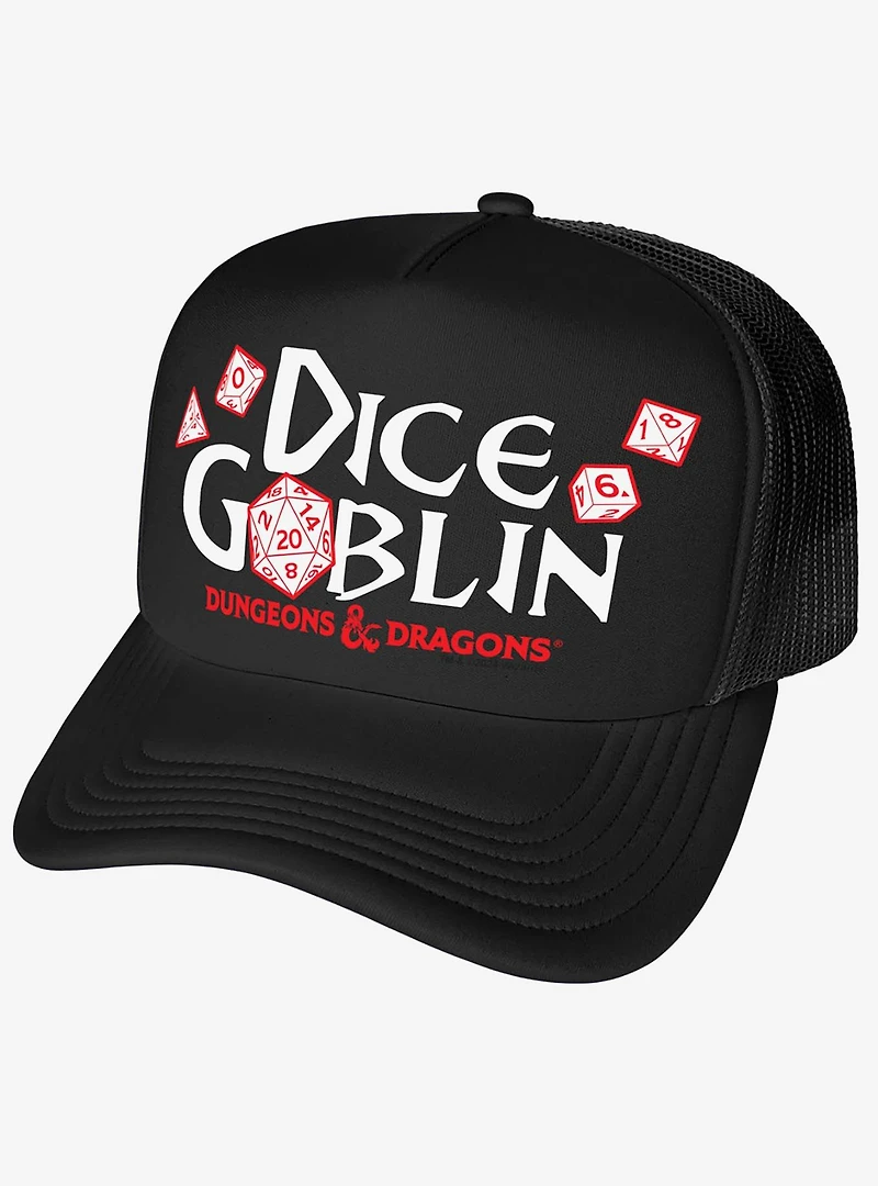 Dungeons And Dragons Dice Goblin Foam Trucker Hat