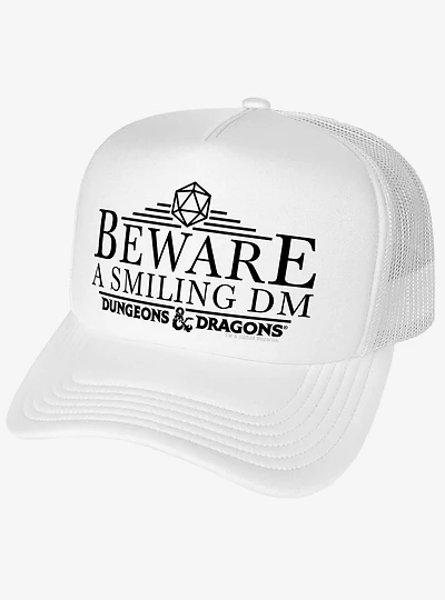 Dungeons And Dragons Beware A Smiling DM Foam Trucker Hat