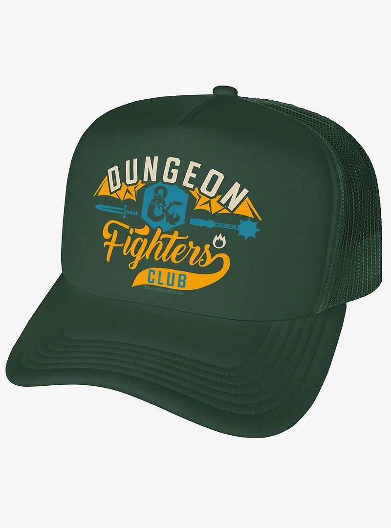 Dungeons And Dragons Fighters Club Foam Trucker Hat