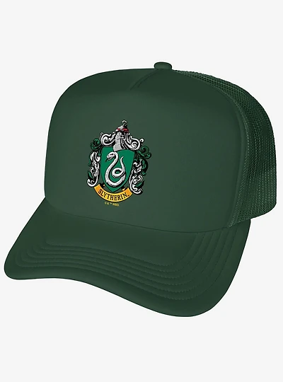 Harry Potter Slytherin Crest Foam Trucker Hat