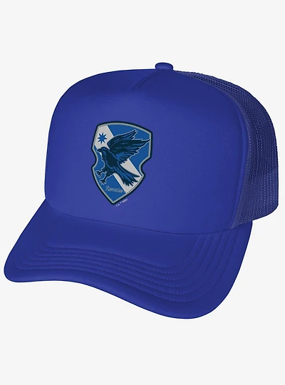 Harry Potter Ravenclaw Plaid Crest Foam Trucker Hat
