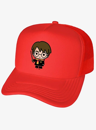 Harry Potter Cute Chibi Character Foam Trucker Hat