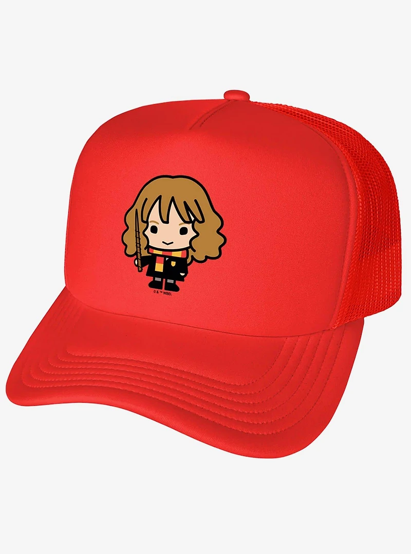 Harry Potter Cute Chibi Hermione Character Foam Trucker Hat