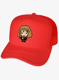 Harry Potter Cute Chibi Hermione Character Foam Trucker Hat