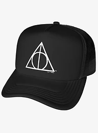 Harry Potter Deathly Hallows Symbol Foam Trucker Hat