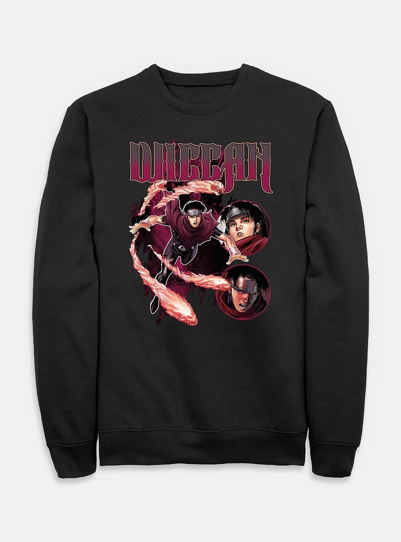 Marvel Wiccan Flames Sweatshirt