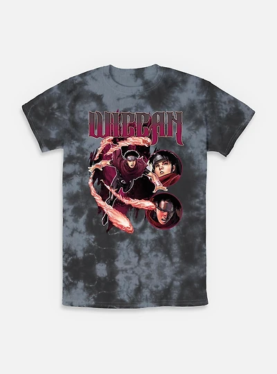 Marvel Wiccan Flames Tie-Dye T-Shirt