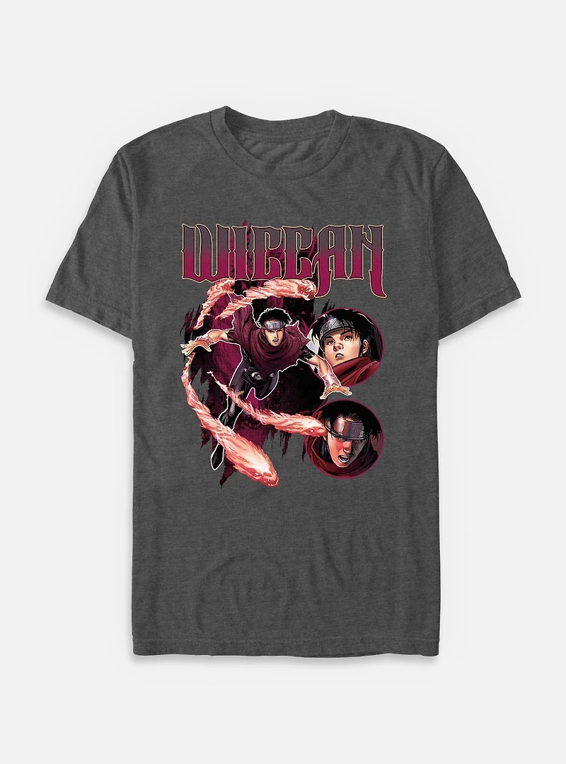 Marvel Wiccan Flames T-Shirt