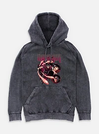Marvel Wiccan Flames Mineral Wash Hoodie