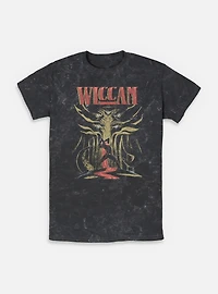 Marvel Wiccan Pentagonal Mineral Wash T-Shirt