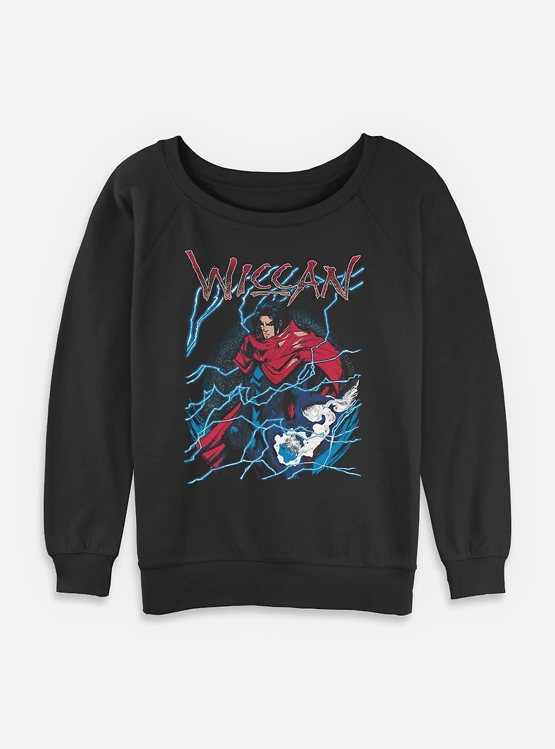 Marvel Wiccan We Get Womens Slouchy Sweatshirt