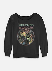 Marvel Wiccan Hey Boy Womens Slouchy Sweatshirt
