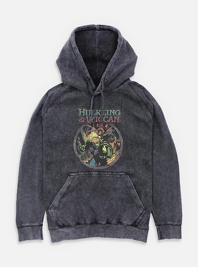 Marvel Wiccan Hey Boy Mineral Wash Hoodie