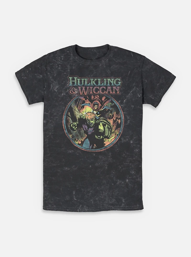 Marvel Wiccan Hey Boy Mineral Wash T-Shirt