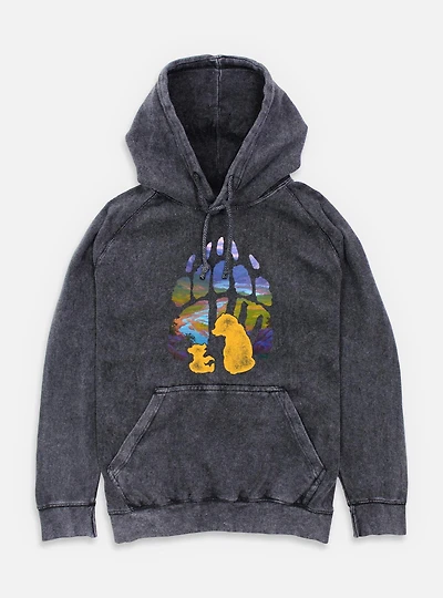 Disney Brother Bear Paw Mineral Wash Hoodie