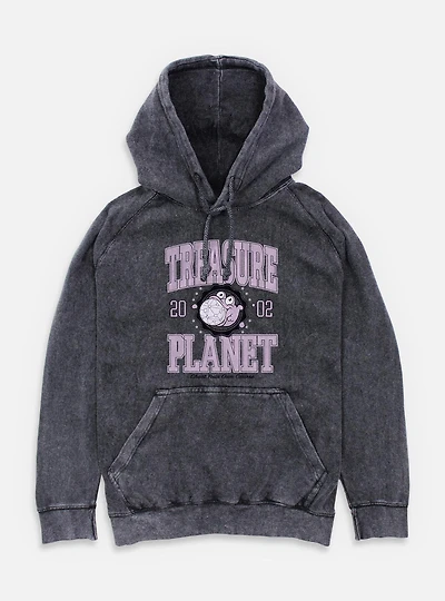Disney Treasure Planet Morph Collegiate Mineral Wash Hoodie