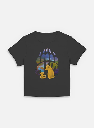 Disney Brother Bear Paw Women Baby T-Shirt