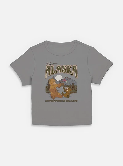 Disney Treasure Planet Visit Alaska Adventure Is CallingWomen Baby T-Shirt