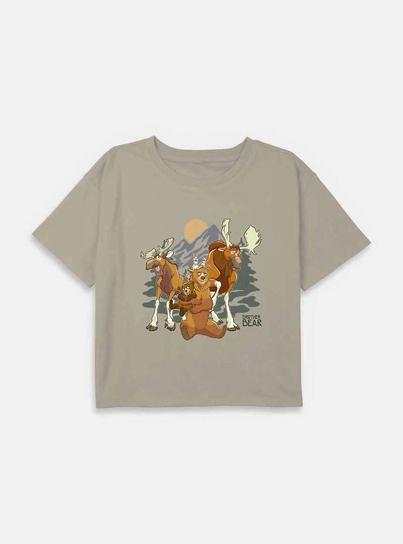 Disney Treasure Planet Outdoor Group  Youth Girls Boxy Crop T-Shirt