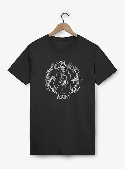 Marvel Agatha All Along Death Tarot Branches T-Shirt