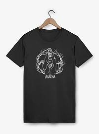 Marvel Agatha All Along Death Tarot Branches T-Shirt