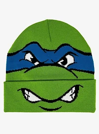 Teenage Mutant Ninja Turtles Leonardo Face Acrylic Knit Beanie