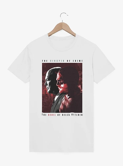 Marvel Daredevil: Born Again The Devil And Kingpin T-Shirt