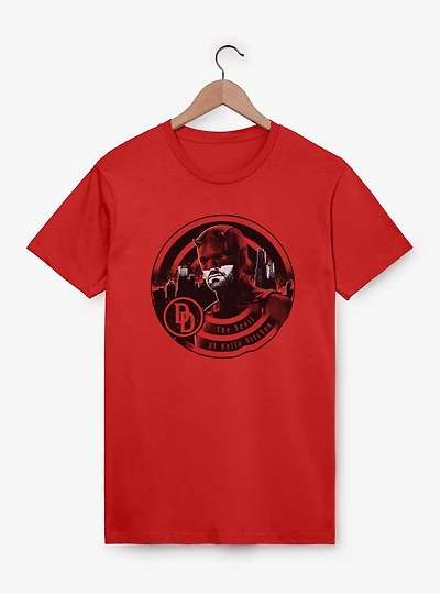 Marvel Daredevil: Born Again Daredevil Hell's Kitchen Silhouette T-Shirt
