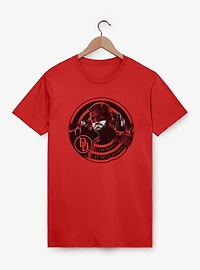 Marvel Daredevil: Born Again Daredevil Hell's Kitchen Silhouette T-Shirt