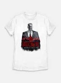 Marvel Daredevil: Born Again Fisk And Daredevil Silhouette Womens T-Shirt