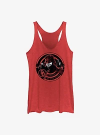 Marvel Daredevil: Born Again Daredevil Hell's Kitchen Silhouette Womens Tank Top