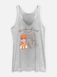Rainbow Brite Lala Paris Womens Tank Top